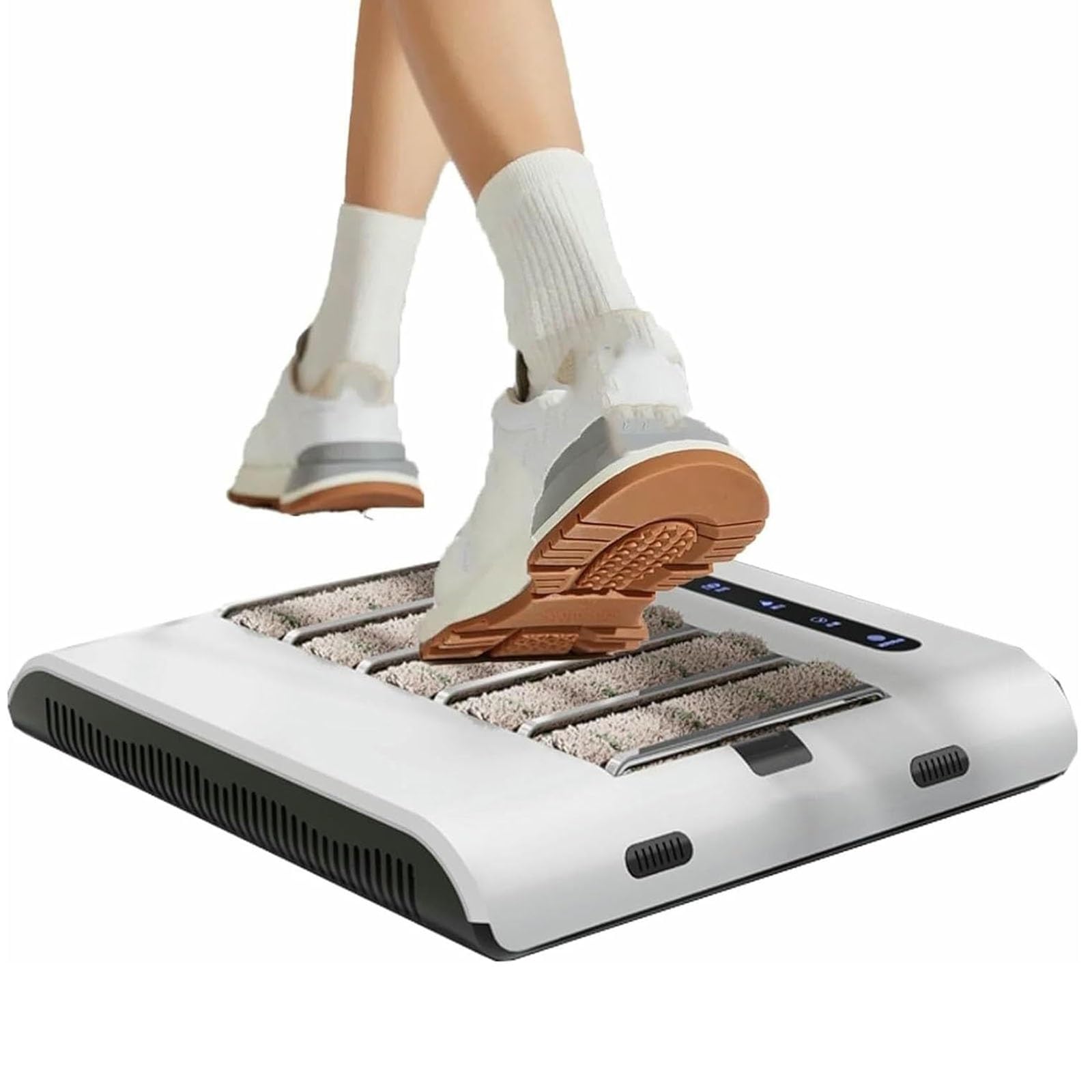 Genérico Limpiadora de Suelas, máquina automática for Limpiar Suelas de Zapatos, pulidora de Zapatos por inducción, Recargable a 260 RPM, succión de 1000 PA, Limpieza rápida en 5 s