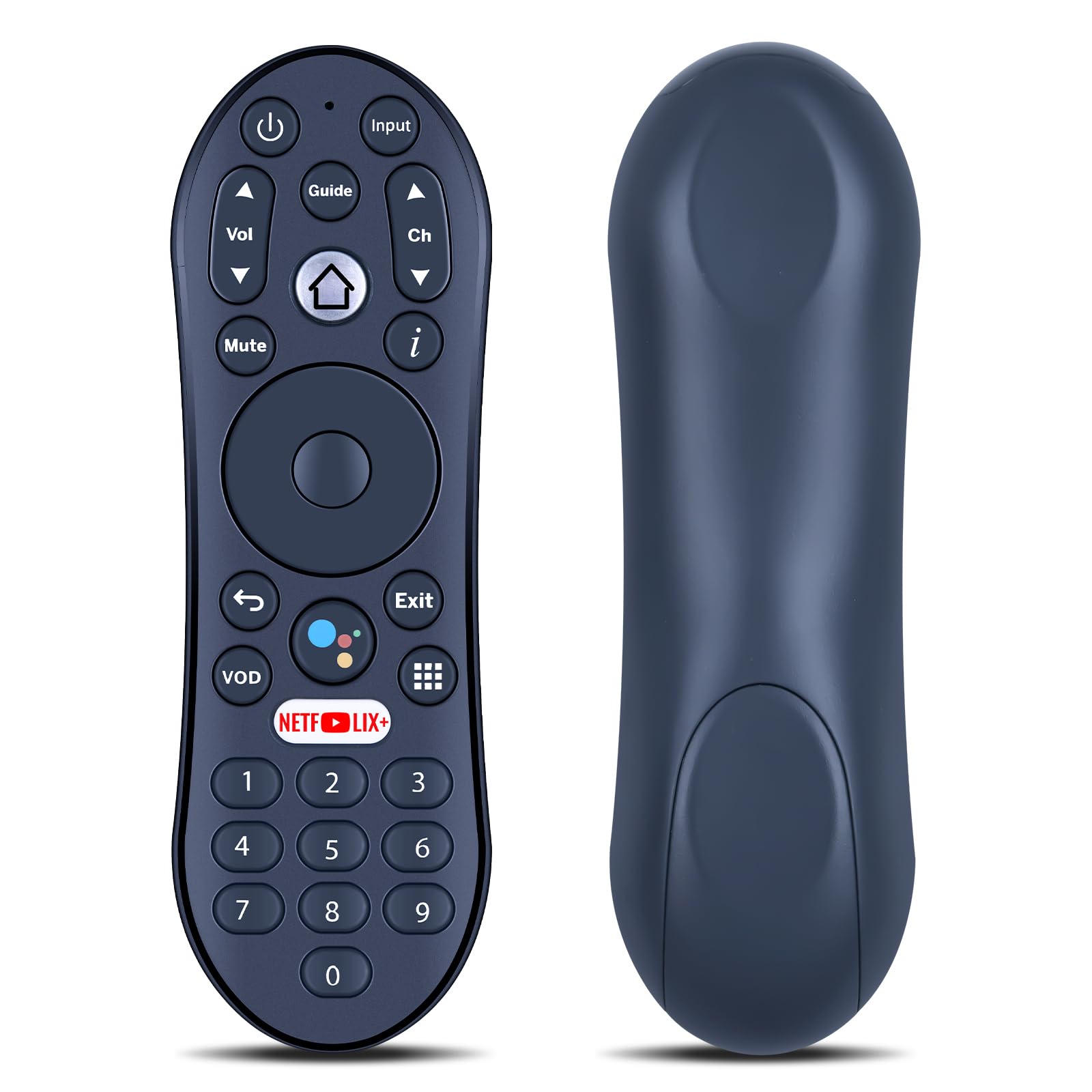 Télécommande de rechange avec Google Assistant Voice compatible avec TiVo Stream 4K TDSTV+ Android TV URC37023BA00 R37023B