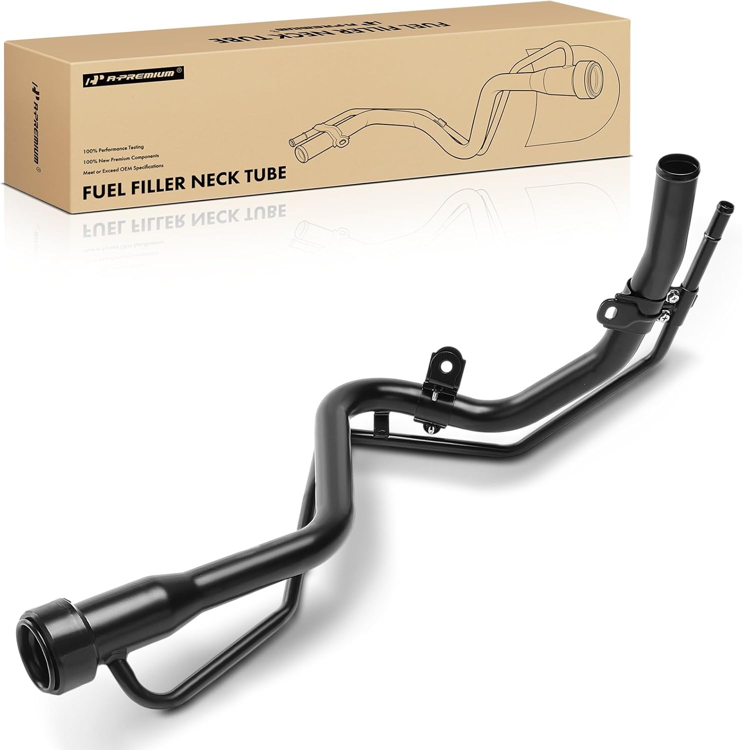 A-Premium Fuel Tank Filler Neck Pipe Hose Compatible with Toyota Avalon 1998-1999 3.0L