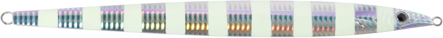 Major Craft MDGN-200 Vertical Jig, Metal Dragon Tachio, 7.1 oz (200 g), Zebra Glow