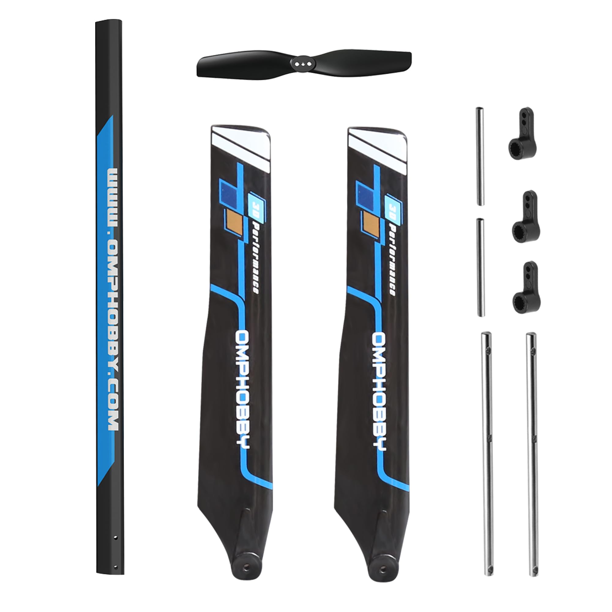 Amazon.com: OMPHOBBY M2 EVO Helicopter Parts Main Blades
