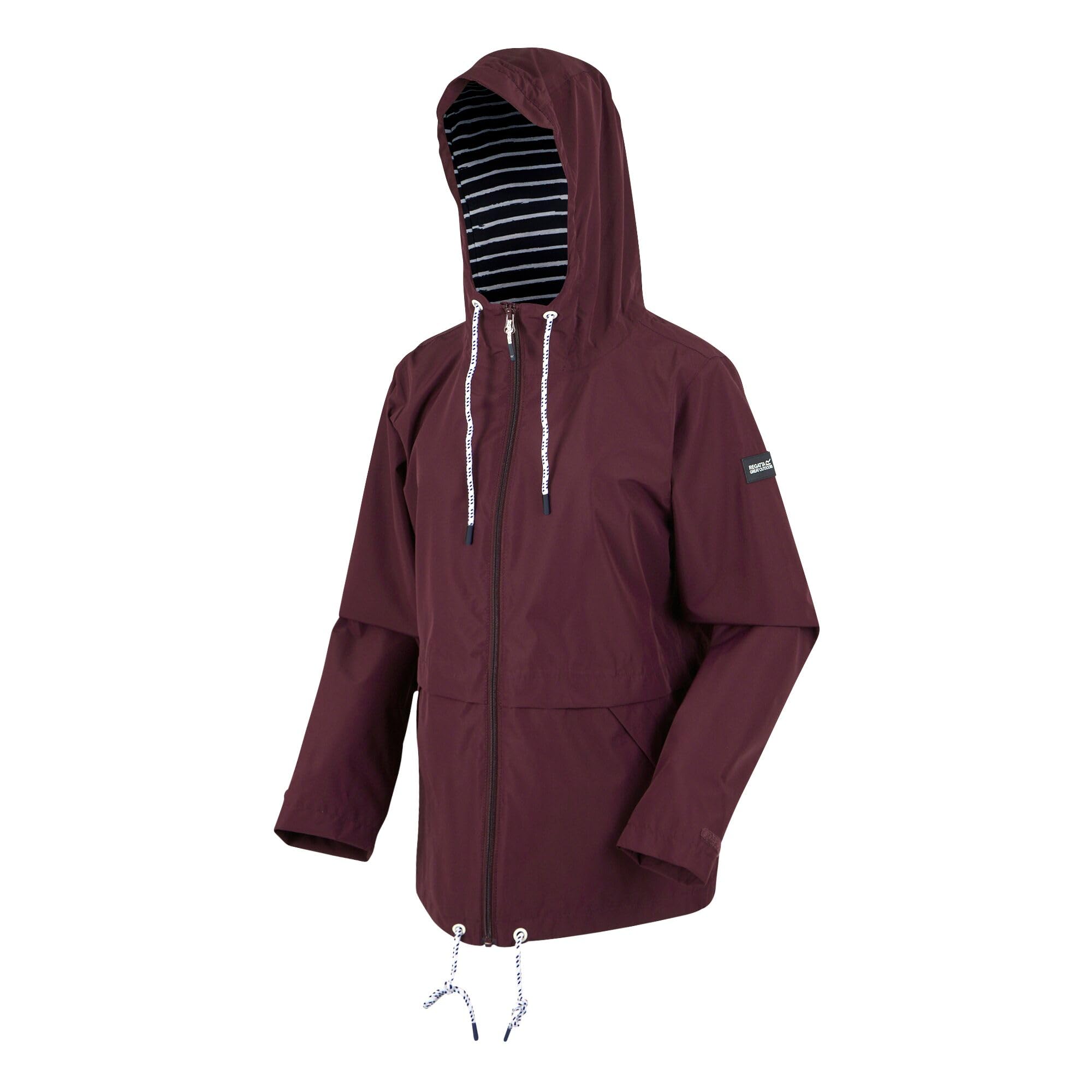 Regatta Women's Waterproof Jacket Bayletta Manteau de Pluie à Capuche zippé pour Femme