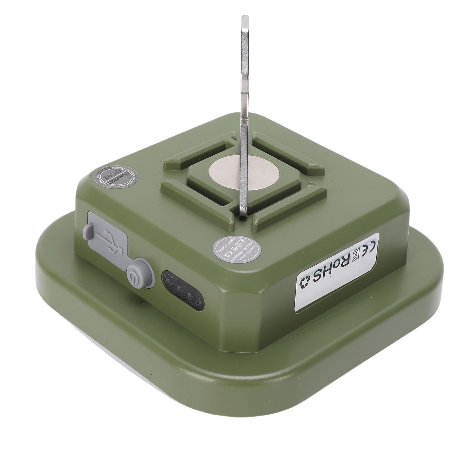 Lanterna da campeggio, ricaricabile, 9000 mAh, LED, con base magnetica, per campeggio, escursionismo, pesca