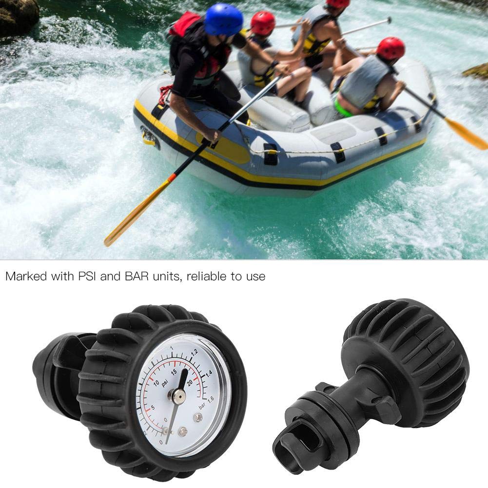 Samfox Manometro, manometro Barometro per gommone Zattera Kayak 25PSI 1.6BAR