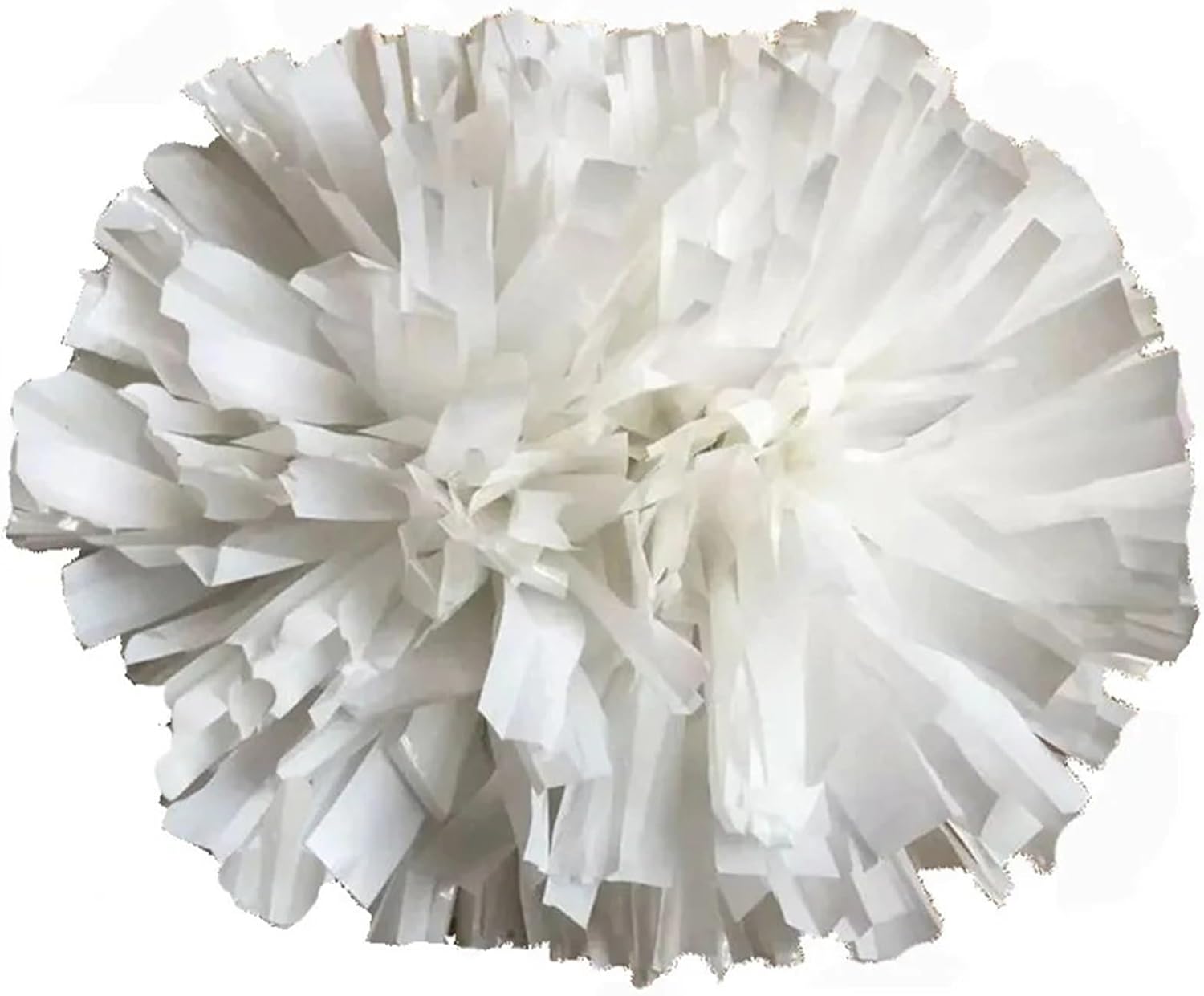 Dance Cheerleading Pompoms, Cheerleading Pom Poms 2 Pcs 32cm Baton Handle Multicolor