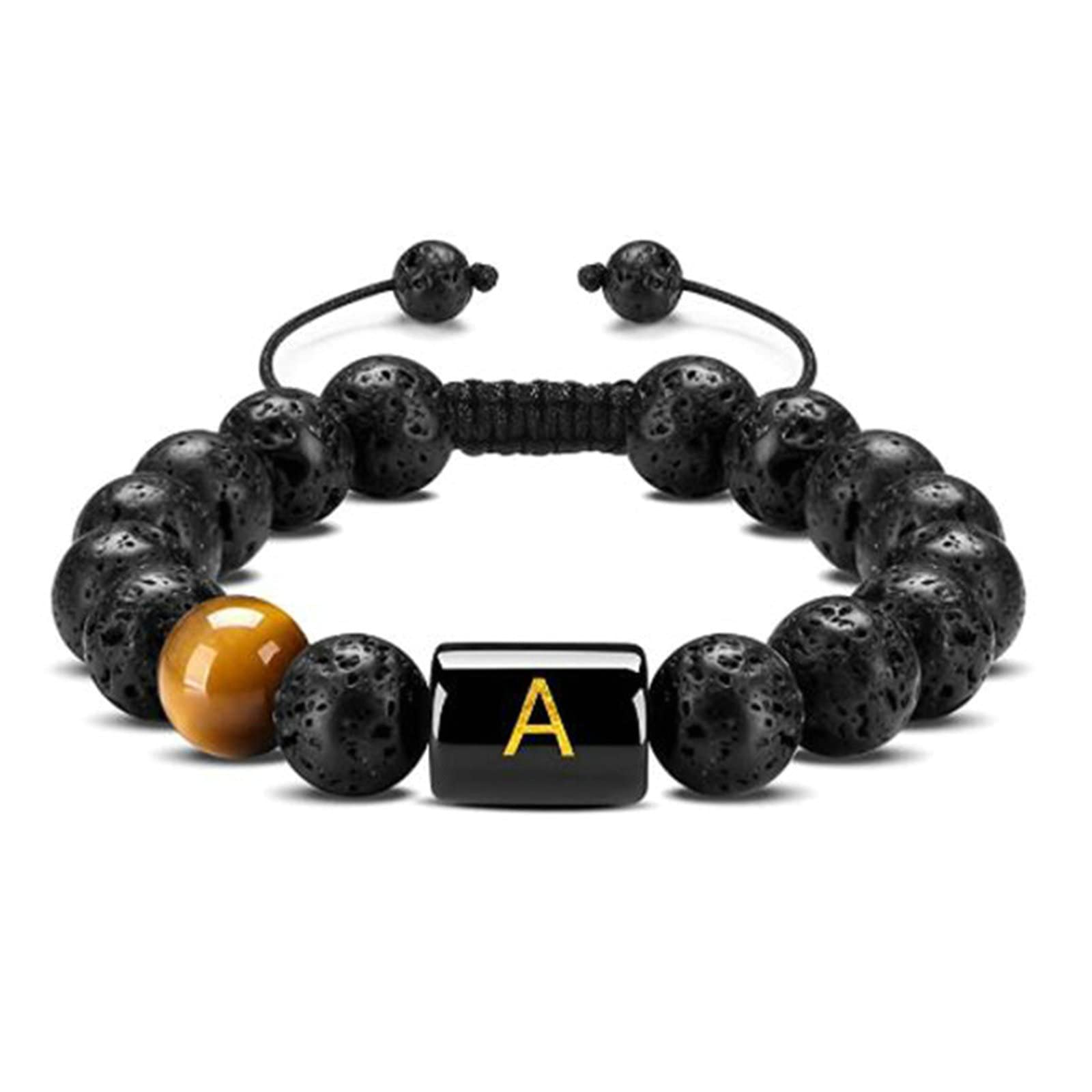 Bracelet en pierre pour femmes extensible sans fermoir difficile