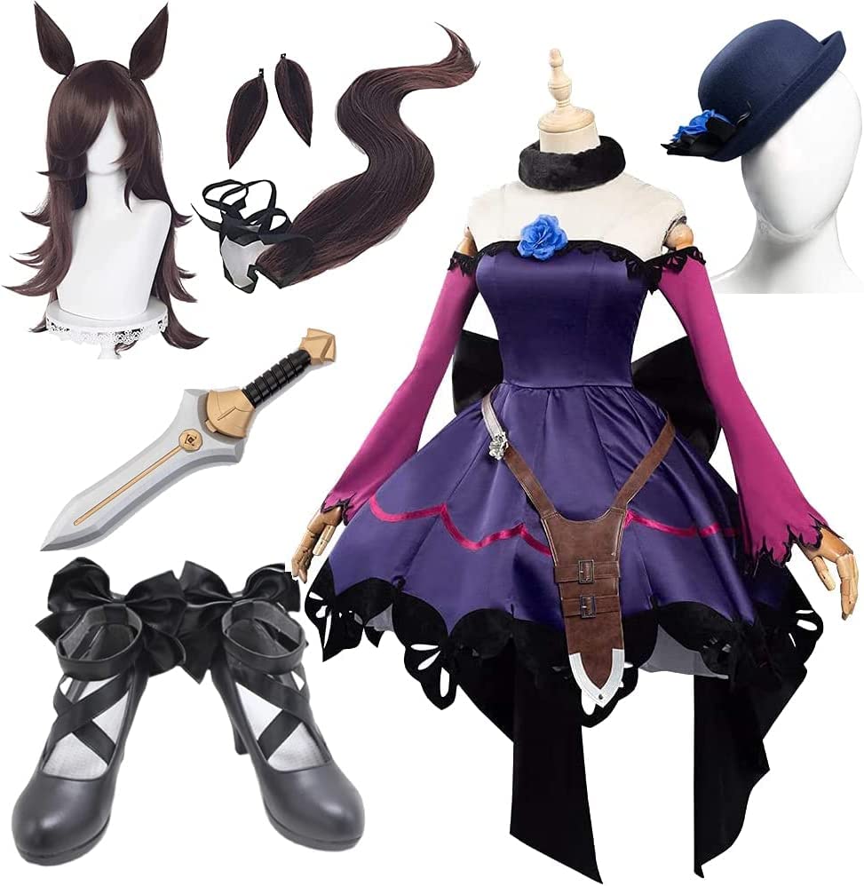 Amazon.co.jp: [Asiacos]フルセット コスプレ ライスシャワー ウマ娘 