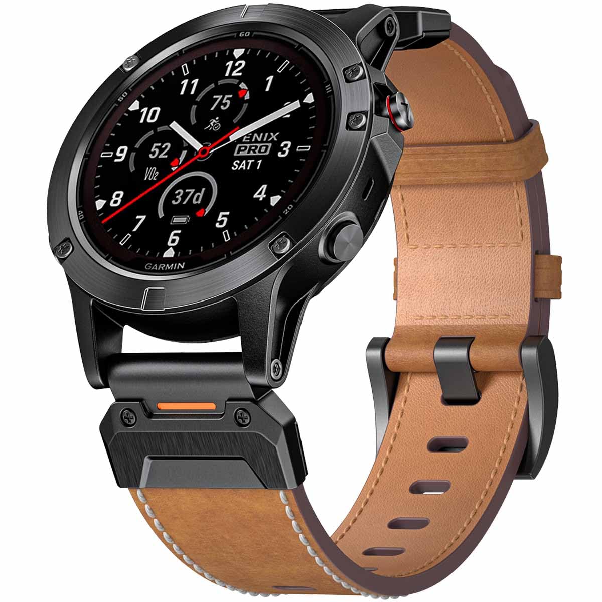 Genuine Leather Ultra Bands 22mm 26mm Designed For Garmin Fenix