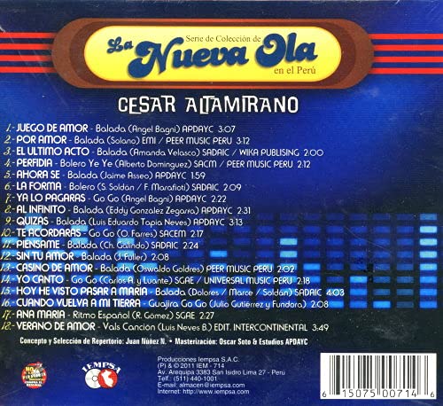 Miniatura 2 de Serie de Coleccion de La Nueva Ola en El Peru