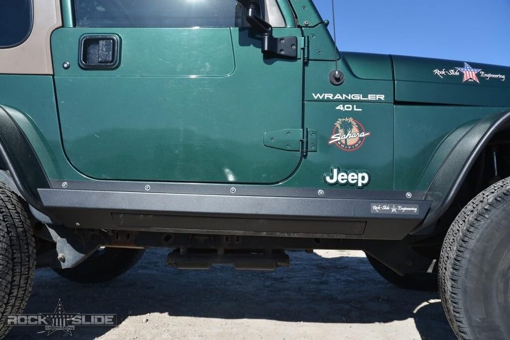 Rock Slide Engineering TJ 2 Door Step Sliders for Jeep Wrangler TJ 1997-2006, BD-SS-100-TJ