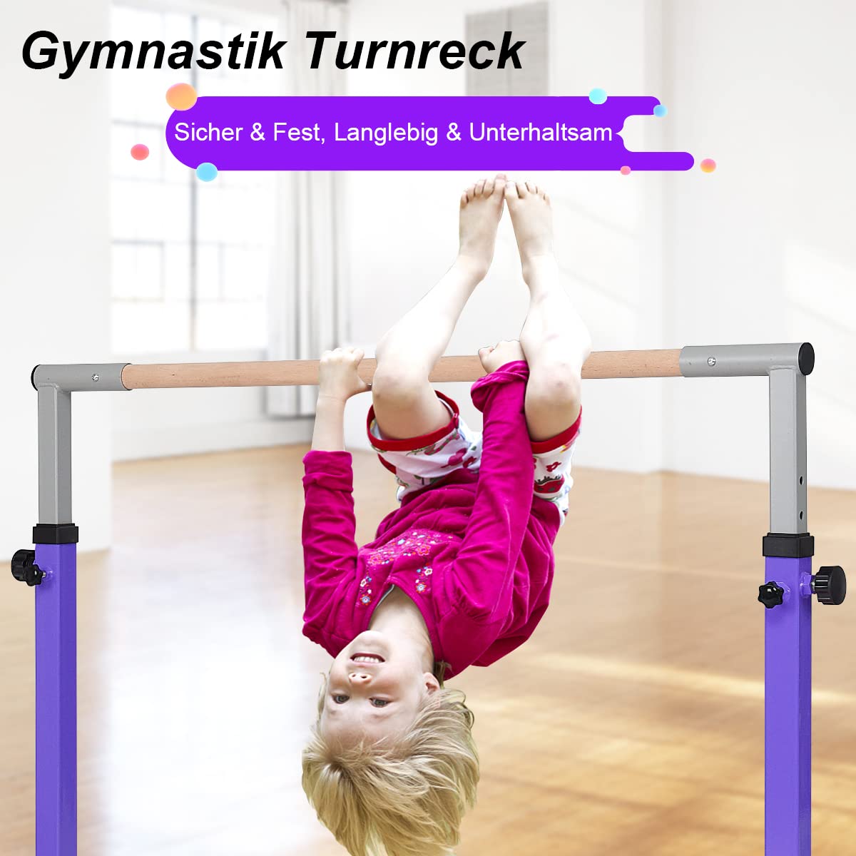 Turnrek voor kinderen, horizontale trainingsbar