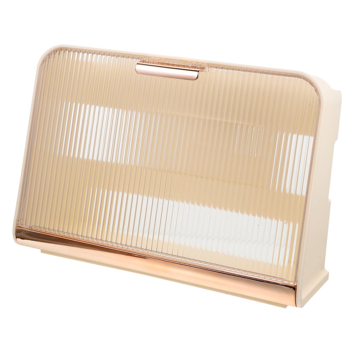 FOMIYES Scatola Porta Router per Organizzare Cavi Elettrici e Router in Abs da Parete Beige Scatola di Archiviazione Wifi Grande Capacità per Casa e Ufficio