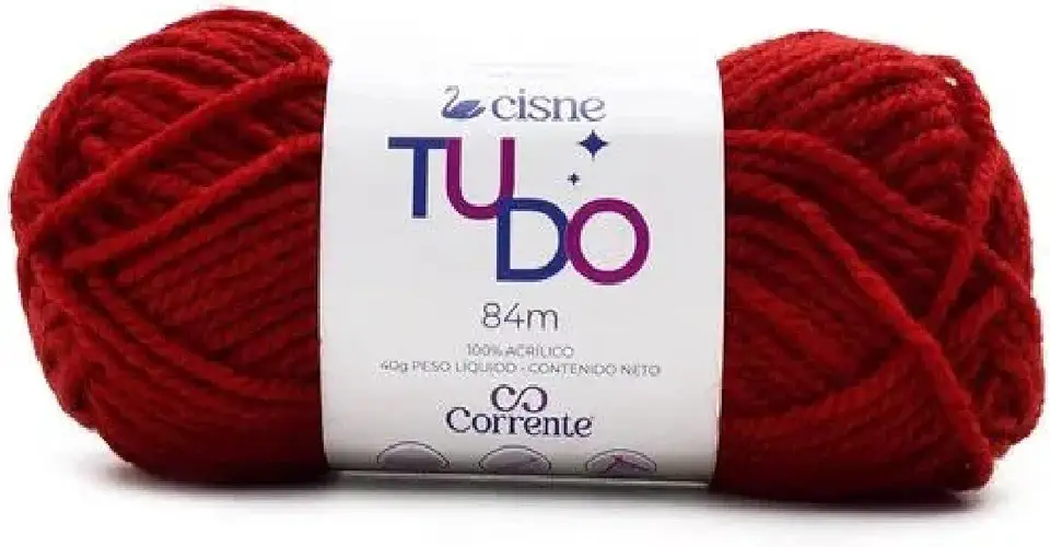 Fio de Lã Cisne D'Primera 40g - Para Crochê e Tricô - Coats Corrente - Unidade (335)