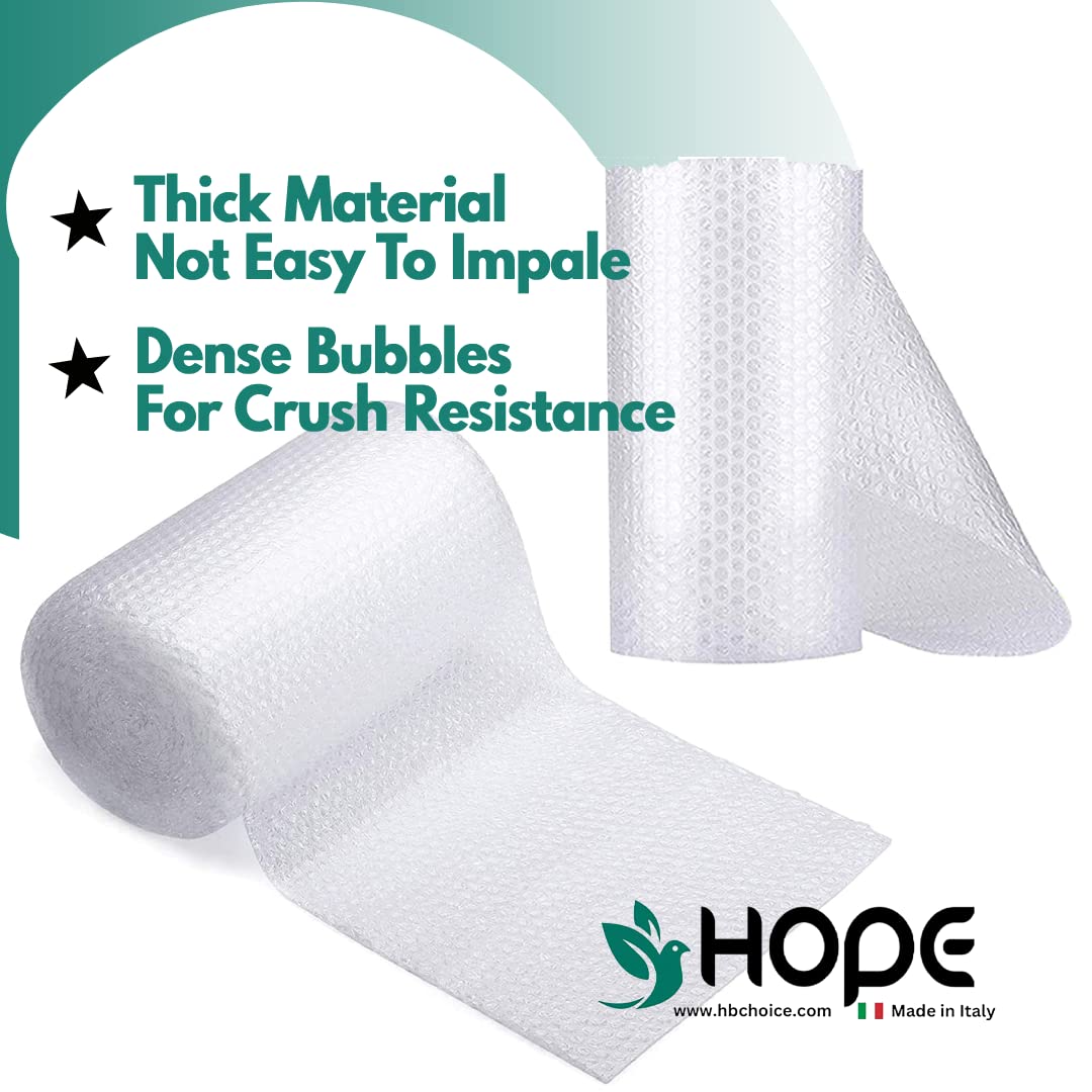 Hope Pluriball Imballaggio 40cm x 20m Carta Imballaggio per Spedizioni Trasloco 1 Rotolo