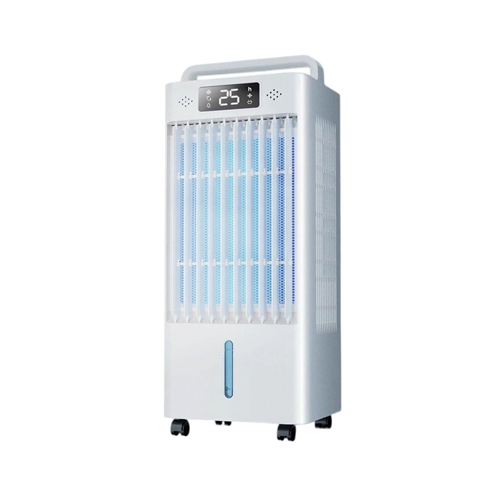 Ensdiepls One Color Portable Air Cooler Fan, Mobile Air Conditioner, 10L 45W Evap Cooler, 3 Modes, Timer, Remote