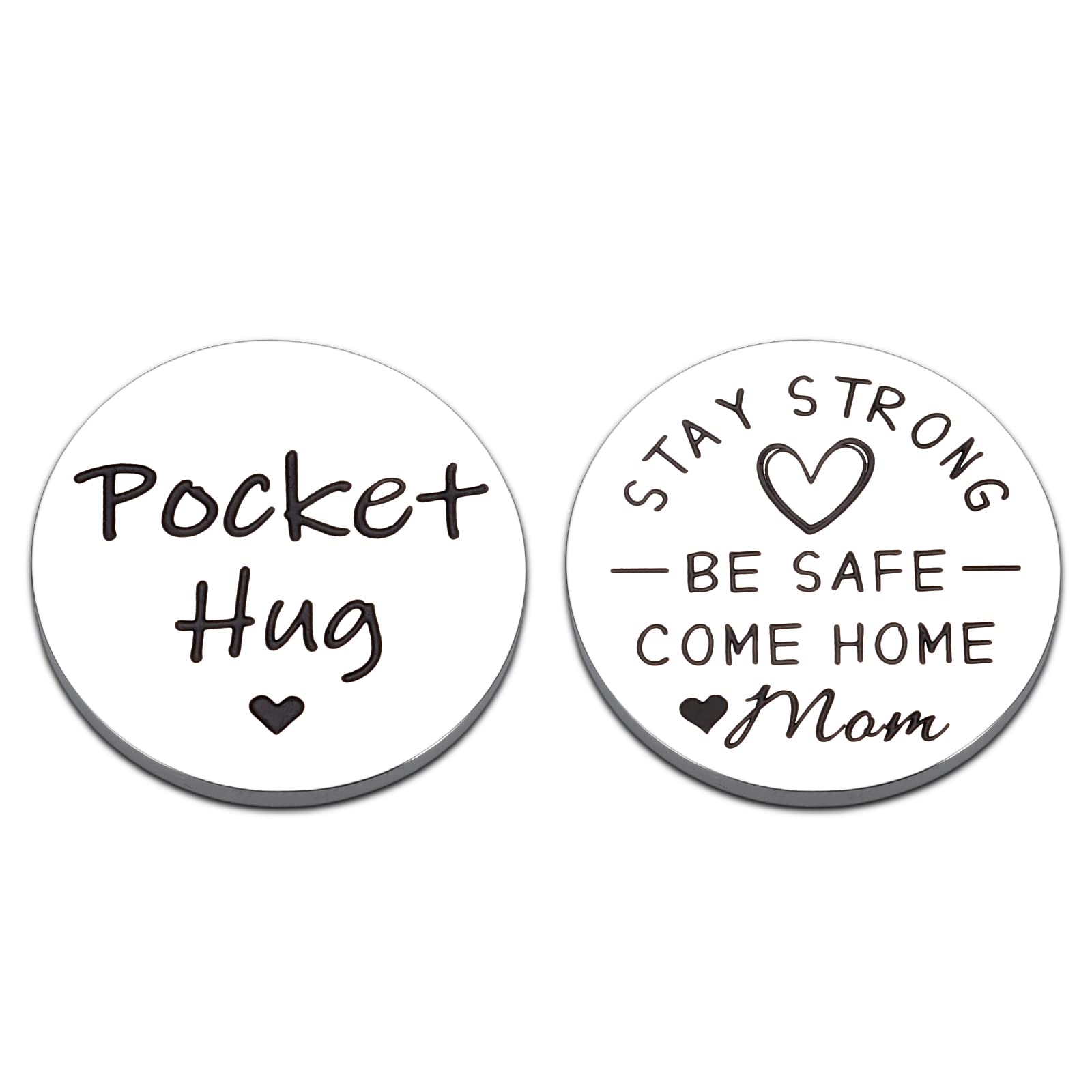 Dorm Room Essentials Back to School Supplies Daughter Gifts for Kids Inspirational Gifts for Daughter Military Present for Men Pocket Hug Token for Son Isolation Gift for Boy Girl from Mom