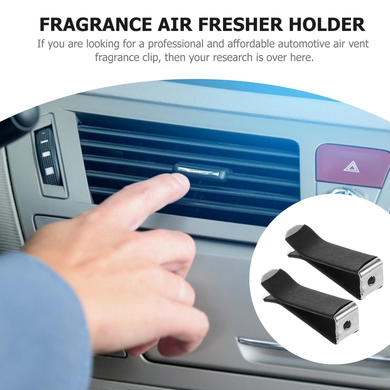 10 Sätze Luftauslassclip Auto Duft Autoclips Für Lüftungsschlitze Auto-diffusor-entlüftungsclip Und Schlank Air Vent Parfüm Clip Hängend Abdeckung Schwarz Ferromangan 30 Stück * 10
