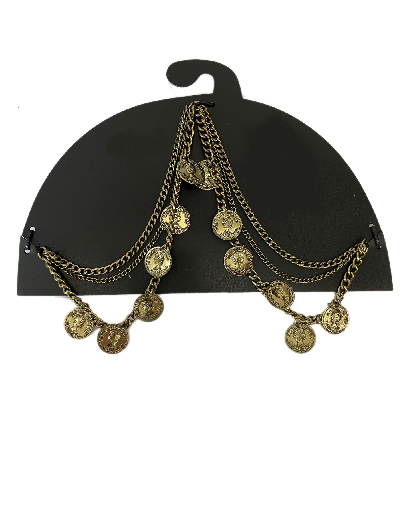 Amazon.com: LUX ACCESSORIES Burnished Gold-tone Gypsy Style  display picture 2