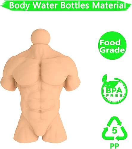 Miniatura 3 de Botellas de agua corporales de 42 onzas con taza pequeña, jarra de agua de gimnasio de 0.3 galones, botella de agua grande para hombres y mujeres