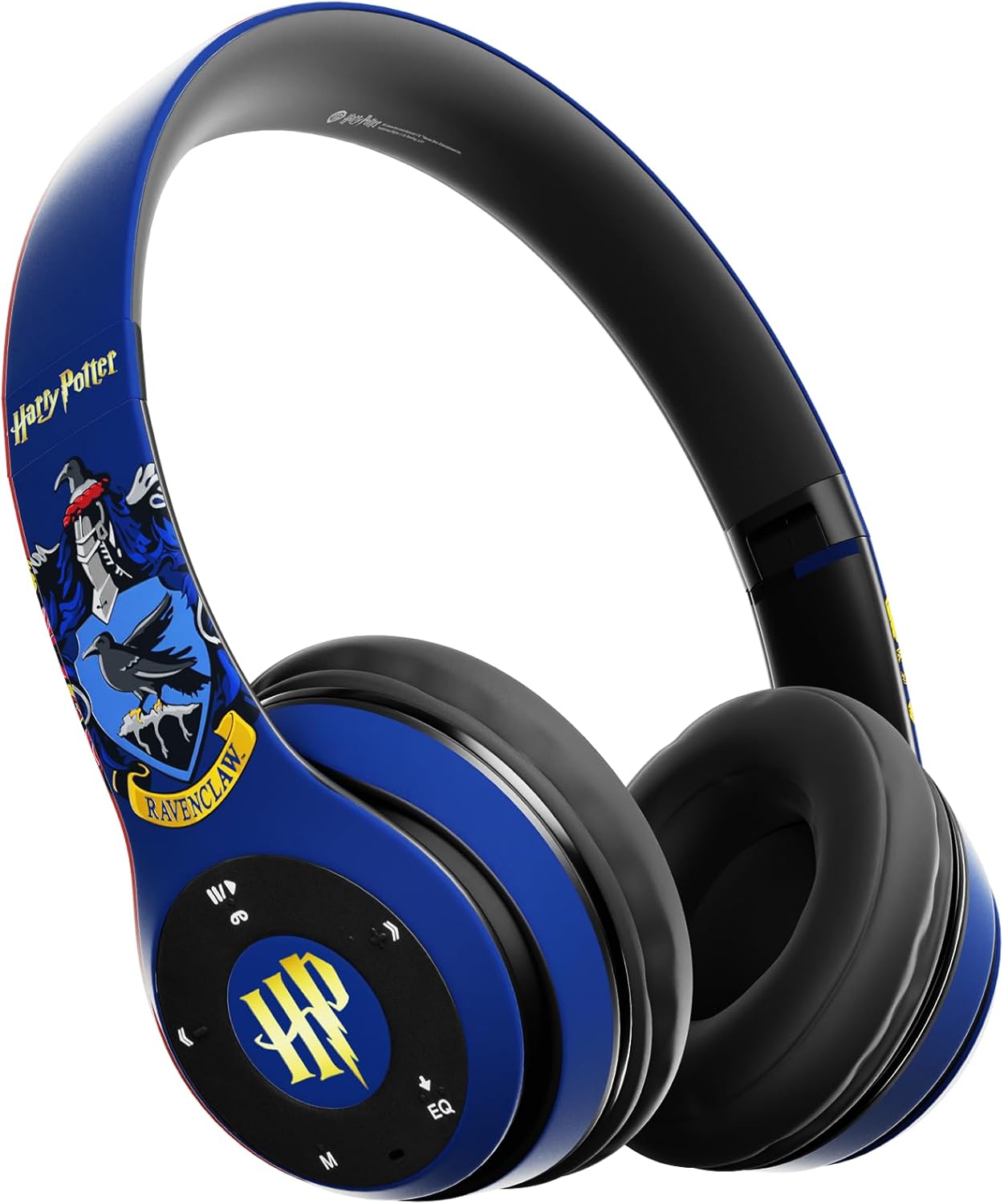 iJoy Harry Potter Ravenclaw Bluetooth Headphones with Built in Mic | Officially Licensed Wireless Headphones, Foldable Headset | Harry Potter Gifts for Women, Men, Teens, Kids & All Fans of Ravenclaw