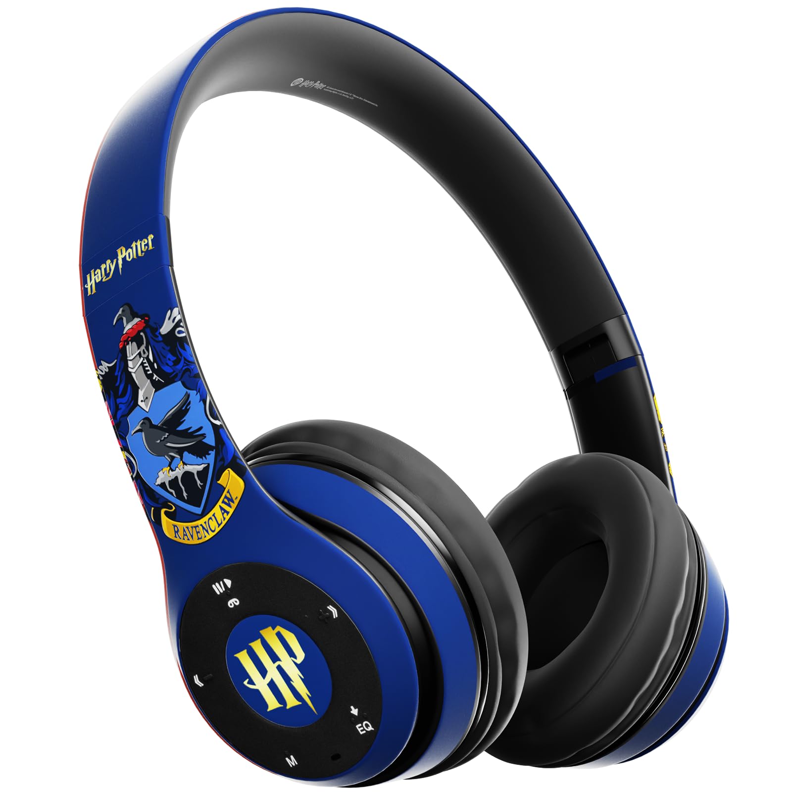 iJoy Harry Potter Ravenclaw Bluetooth Headphones with Built in Mic | Officially Licensed Wireless Headphones, Foldable Headset | Harry Potter Gifts