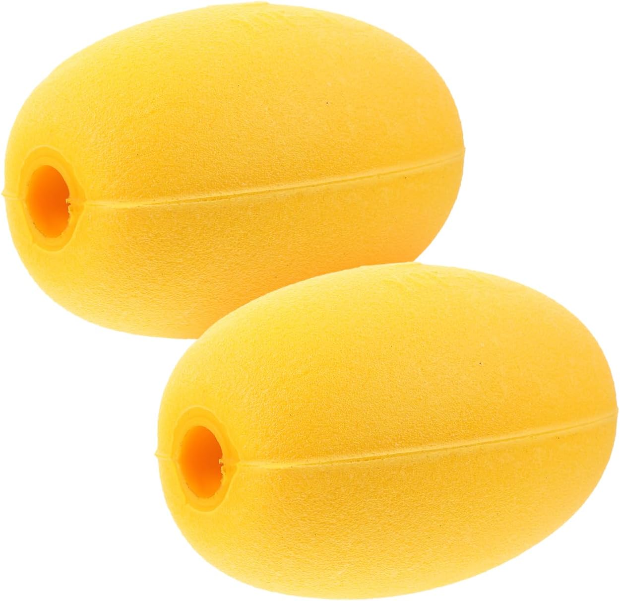 Fishing Buoy Float Ball 2 Pack Boat Buoy for Fishing Float for Kayak Anchors Floating Marker for Sailboats Inflatable Boats Motorboats 5.90 X 3.77 X 3.77 in