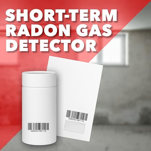 Miniatura 2 de Kit de prueba de radón a corto plazo para el hogar, detección de radón certificada por la EPA - Incluye 1 detector para evaluación rápida de radón -