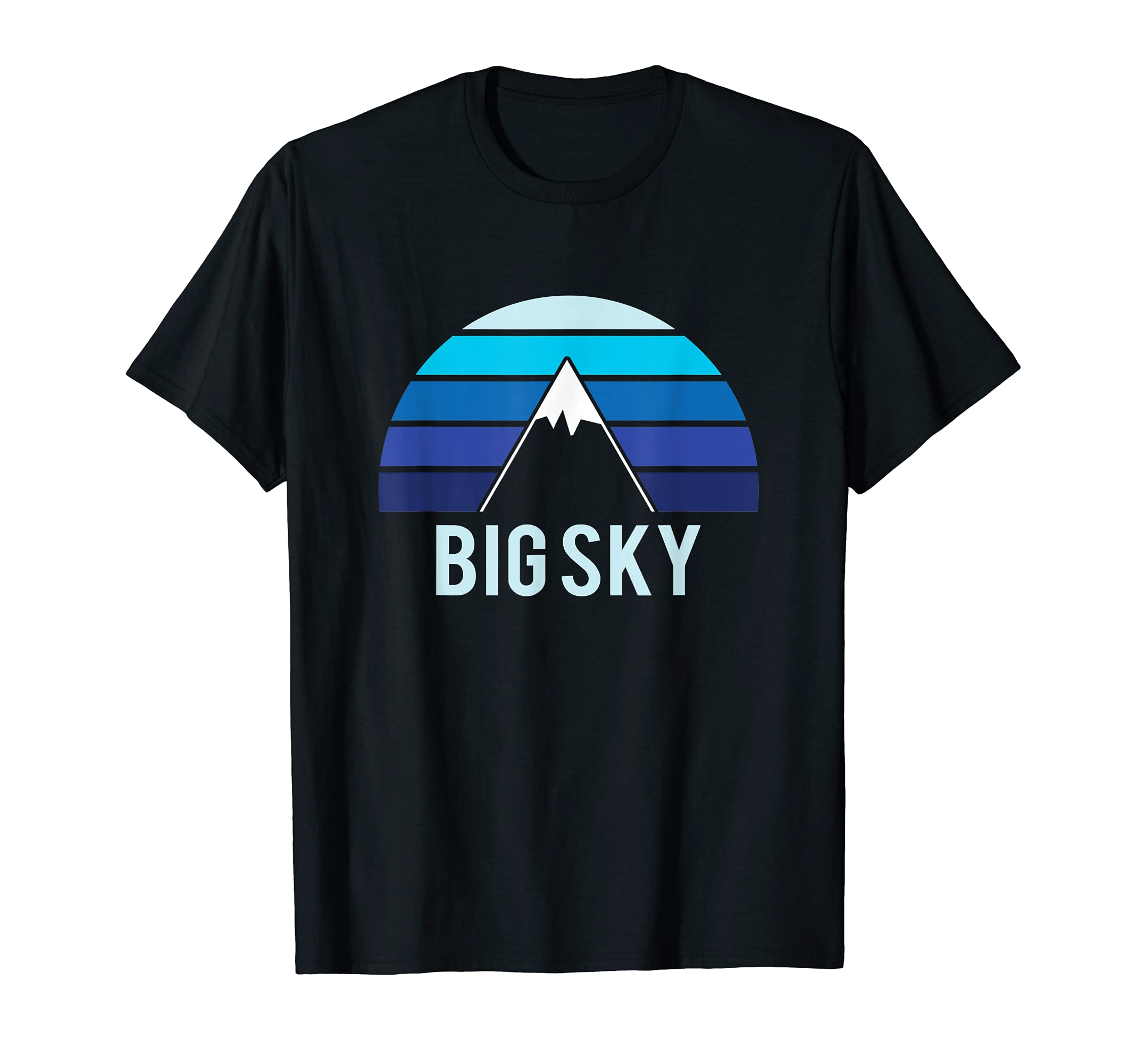 Big Sky Montana Retro Ski ShirtsBig Sky Montana Retro Ski T-Shirt