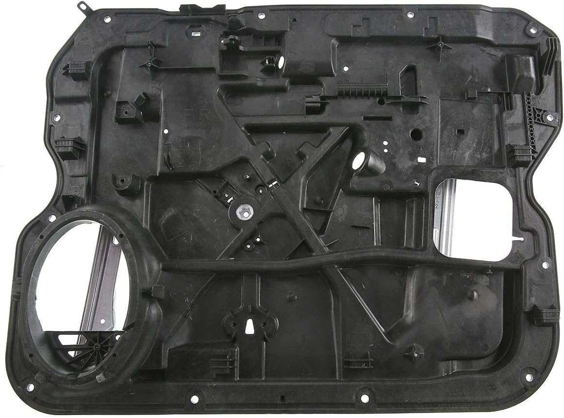 A-Premium Power Window Regulator Front Passenger Side Compatible with Dodge Ram 1500 2009-2012 Ram 2500 2010 Crew Cab/Extended Cab Pickup Only, Without Motor