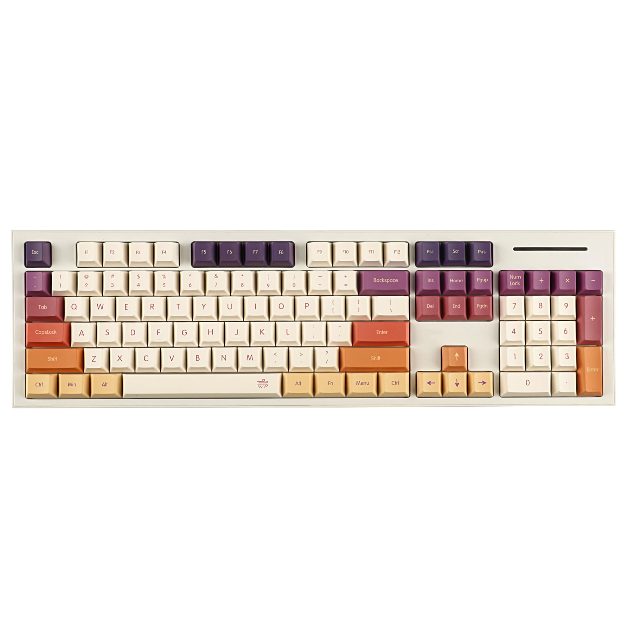 YMDK Lot de touches en PBT épais pour clavier QWERTZ AZERTY MX 1,7 mm d'épaisseur