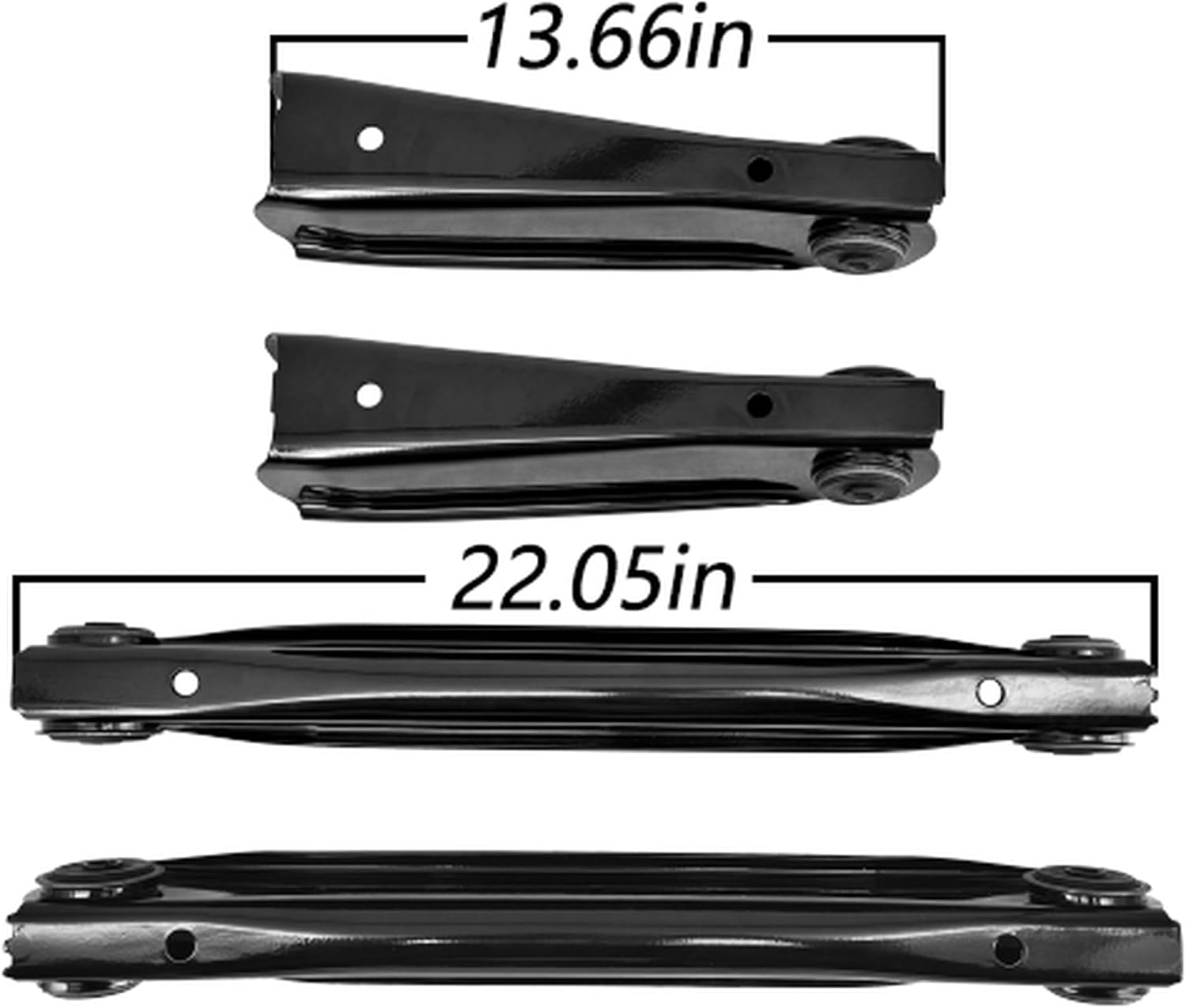 Rear Trailing Arms Upper & Lower With Bushings For 1978-1988 Chevy Monte Carlo