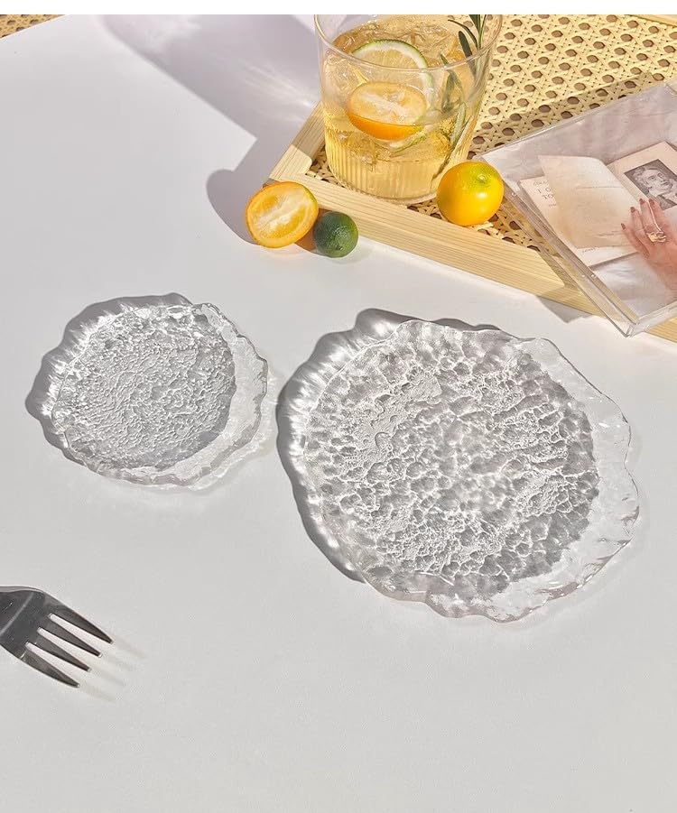 MCHERRY Soy Sauce Dishes, Small Dipping Sauce Cups and Bowls, 9cm Clear Serving Dishes for Condiments Snacks, Set of 3 - Image 4