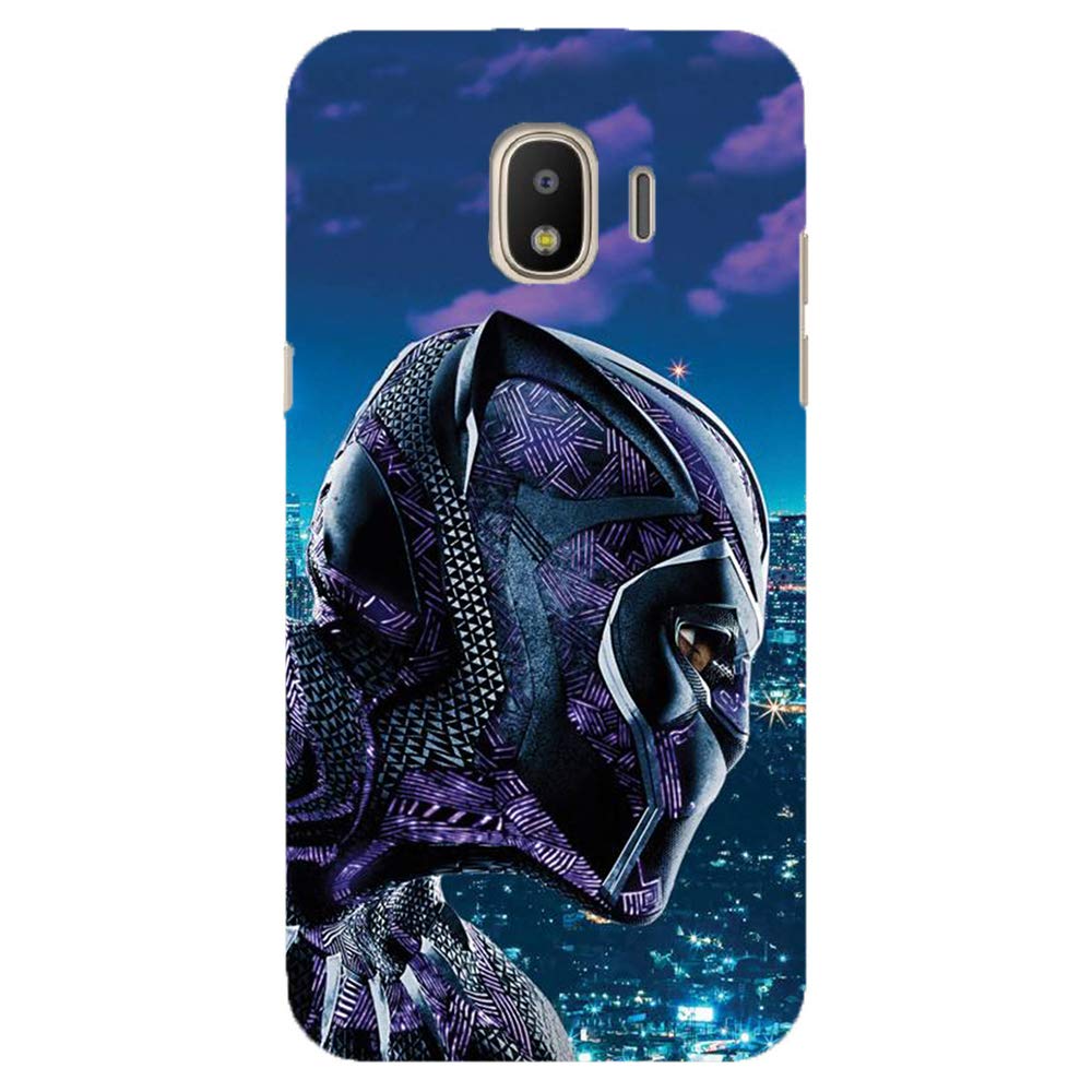 NDCOM for Black Panther Printed Hard Mobile Back Cover Case for Samsung Galaxy J2 2018