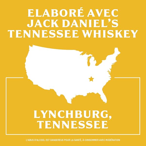 Jack Daniel's Tennessee Honey – Whiskey al Miele, Liquore Originale Americano, Gusto Morbido e Aromatico, Aroma con Note di Caramello e Vaniglia, 35% Vol., Bottiglia in Vetro da 70 cl - 4