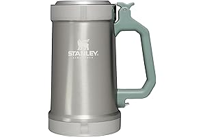 Classic Stanley Shale Beer Stein with Bottle Opener