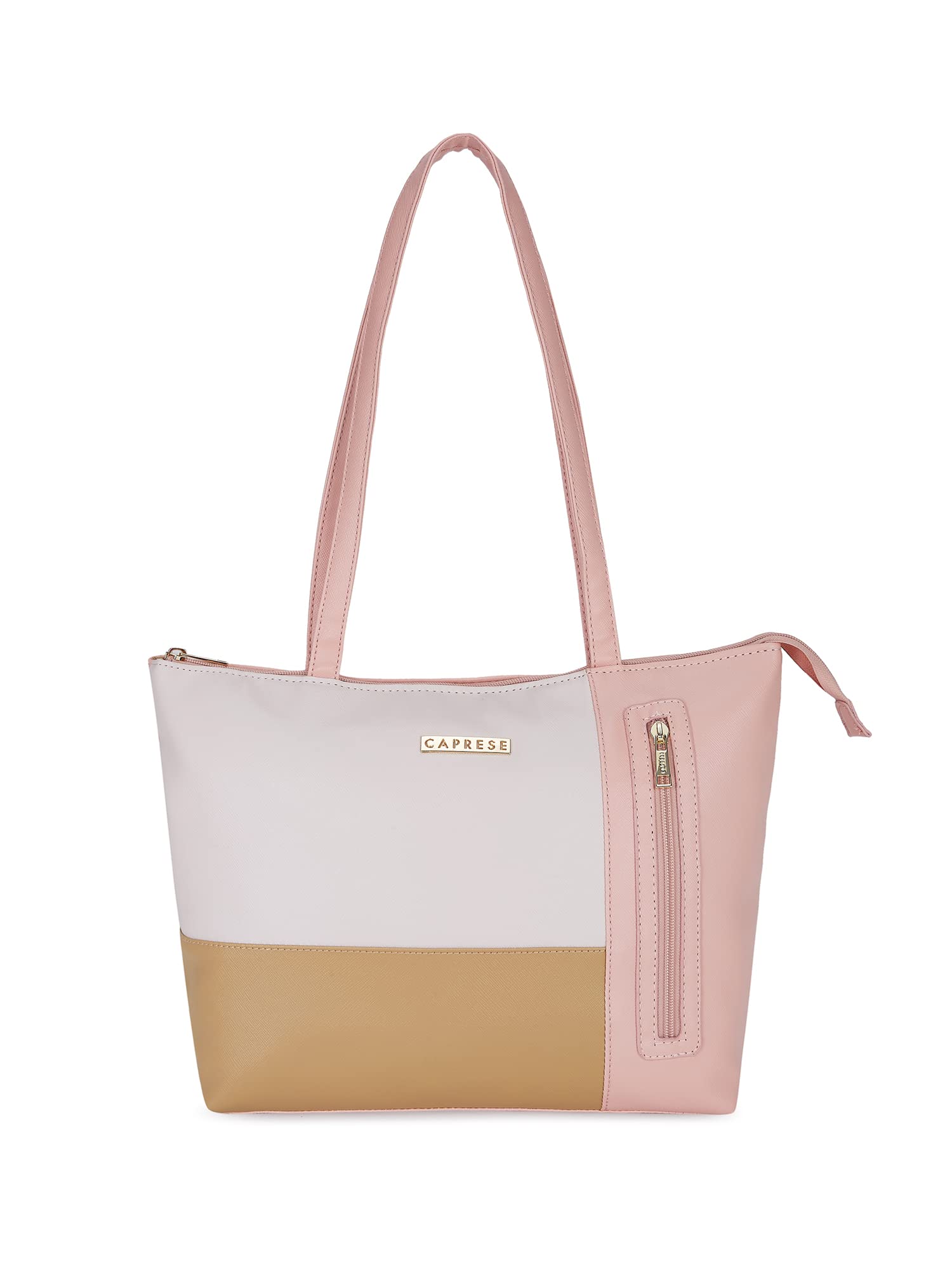Caprese womens MARI T Large CORAL Tote Bag (B09FT4XYZD) Amazon Price History, Amazon Price Tracker