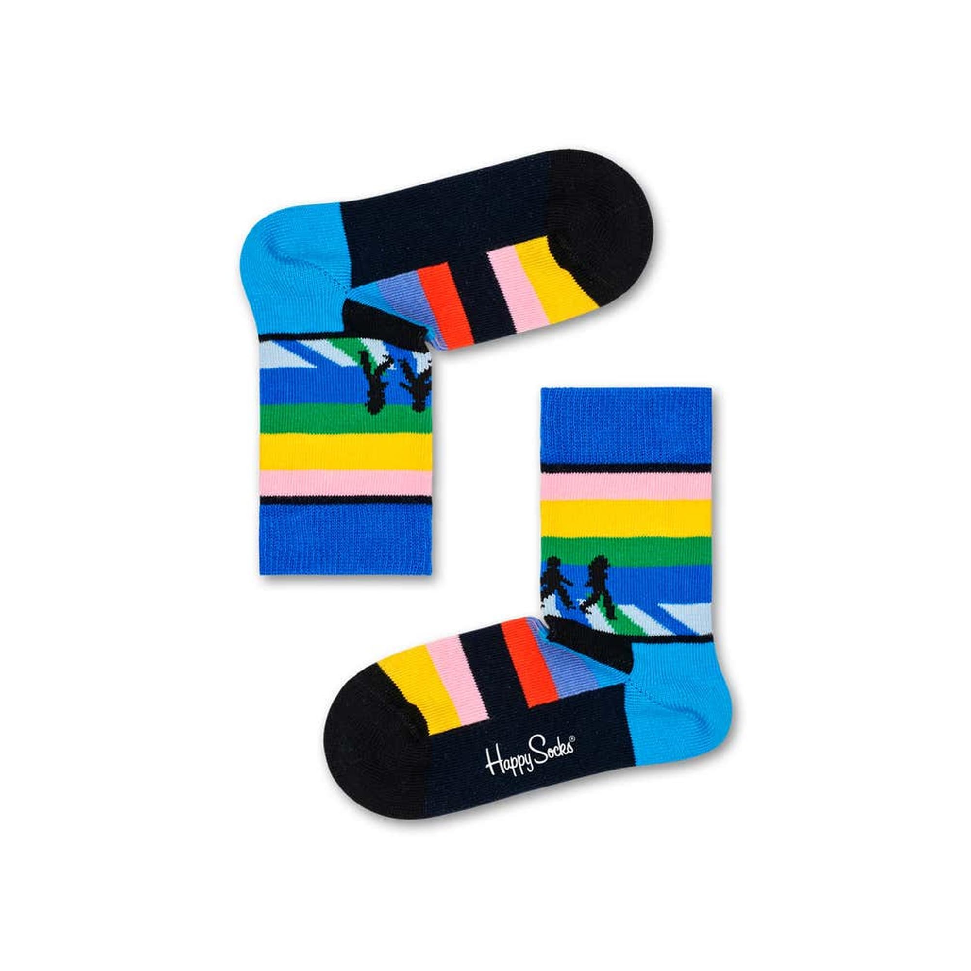 Happy Socks Chaussettes Beatles Legend Crossing Taille 12-24 M, Multicolore, 12-24 Mois Mixte Enfant - Les Beatles, Paul McCartney, John Lennon, RIngo Starr, George Harrison Happy Socks Chaussettes Beatles Legend Crossing Taille 12-24 M, Multicolore, 12-24 Mois Mixte Enfant
