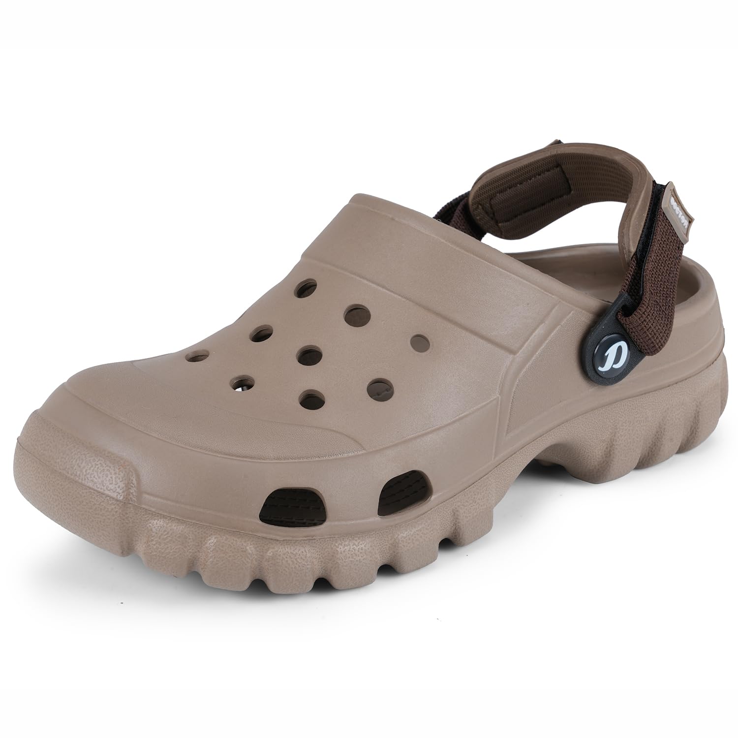 Men's Classic Casual Sports Clogs/Sandals with Adjustable Back Strap for Adult | Comfortable & LightWeight| Stylish & Anti-Skid|Waterproof & Everyday Use Mules for Gents & Boys D-546