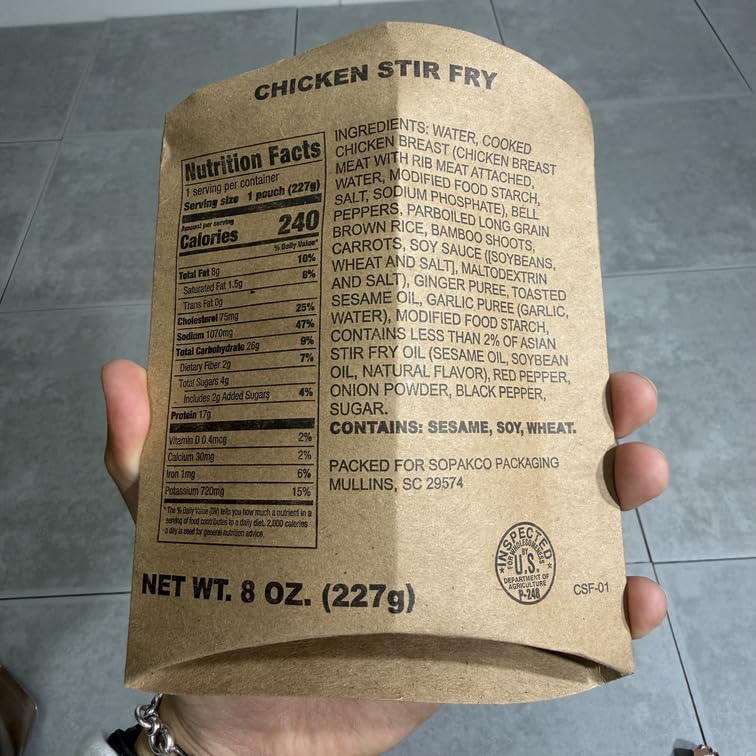 沖縄ミリカジ MRE-101a 戦闘糧食 25年検品