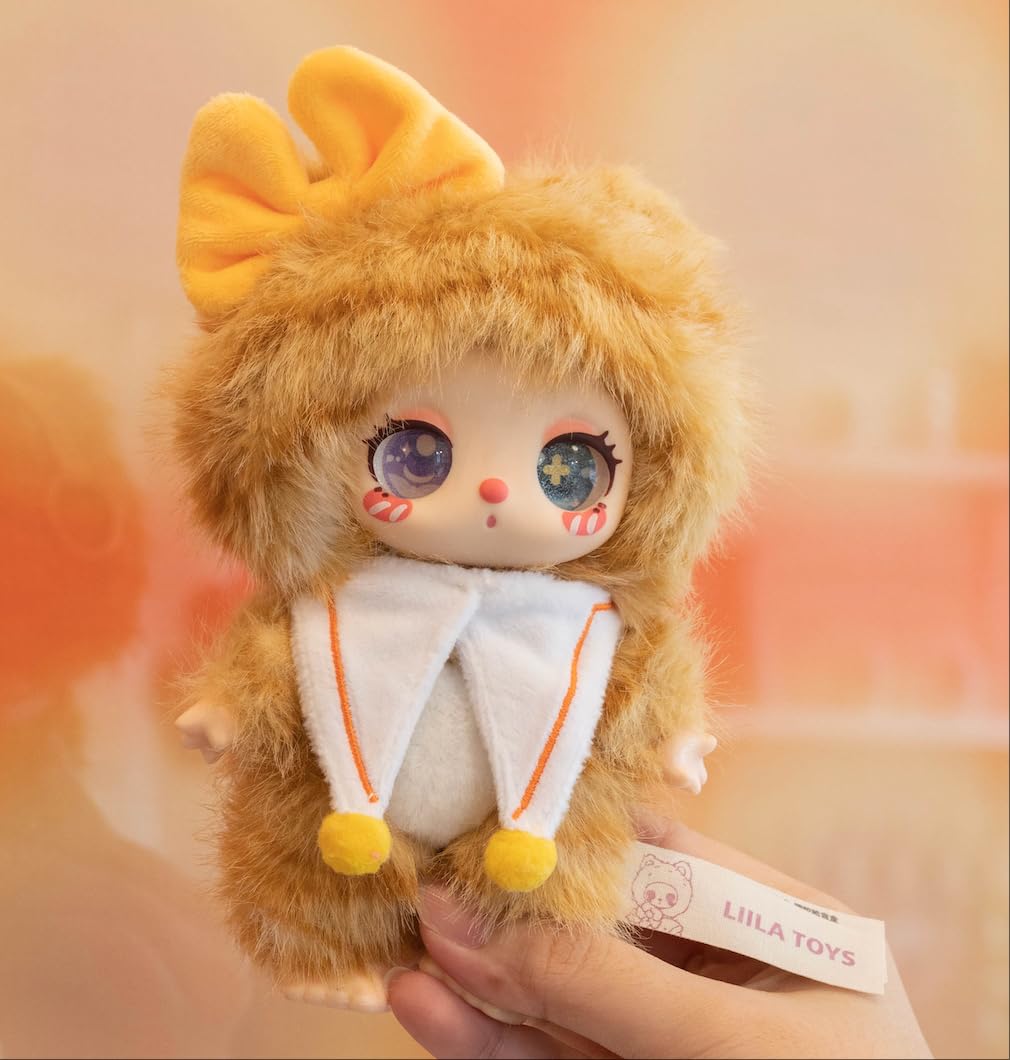Mystery Fun Liila's Lucky Cat Series Plush Blind Box, Adorable