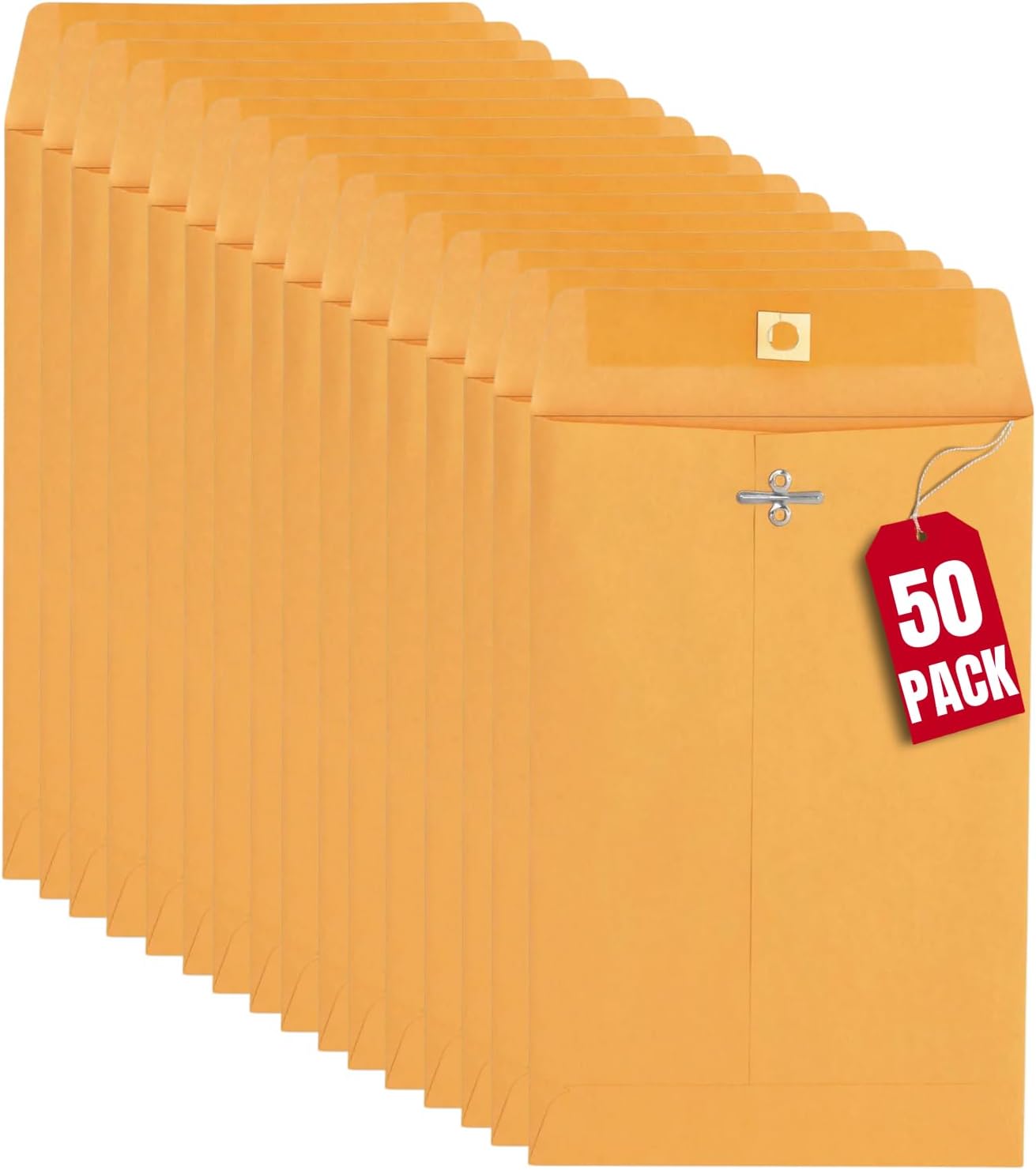 1InTheOffice Clasp Manila Envelopes 9x12, Catalog