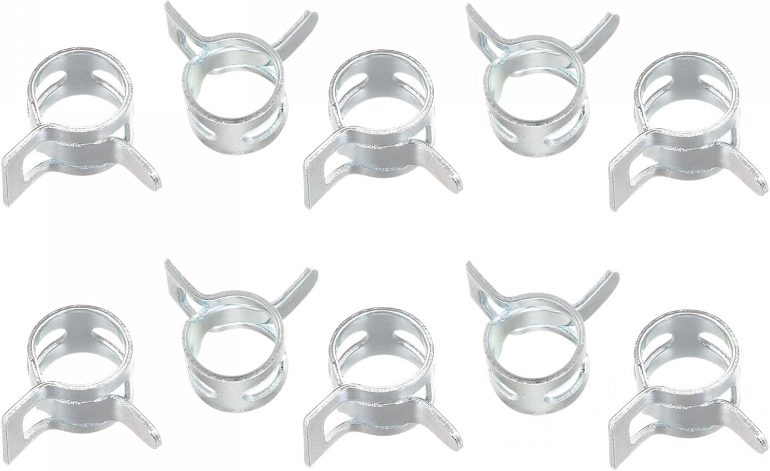 15Pcs Spring Band Type Action Fuel/Silicone Vacuum Hose Pipe Clamp 13mm Low Pressure Air Spring Hose Clip Clamp Automotive Oil Pipe Water Pipe Color - View #4
