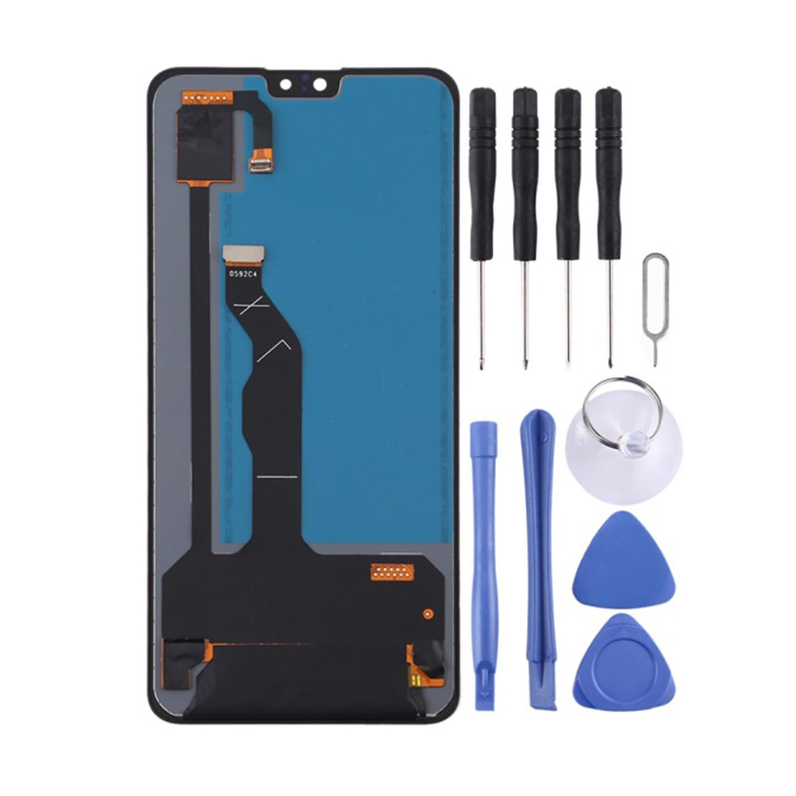 Ensemble de restauration de panneau tactile permanent pour écran de téléphone - 8