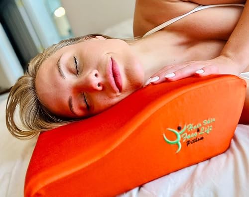 Miniatura 3 de Tungsten Jeweler Funda de seda para el cabello, la piel y la cara  Cojín de extremidad inferior que eleva las piernas con parte superior de espuma