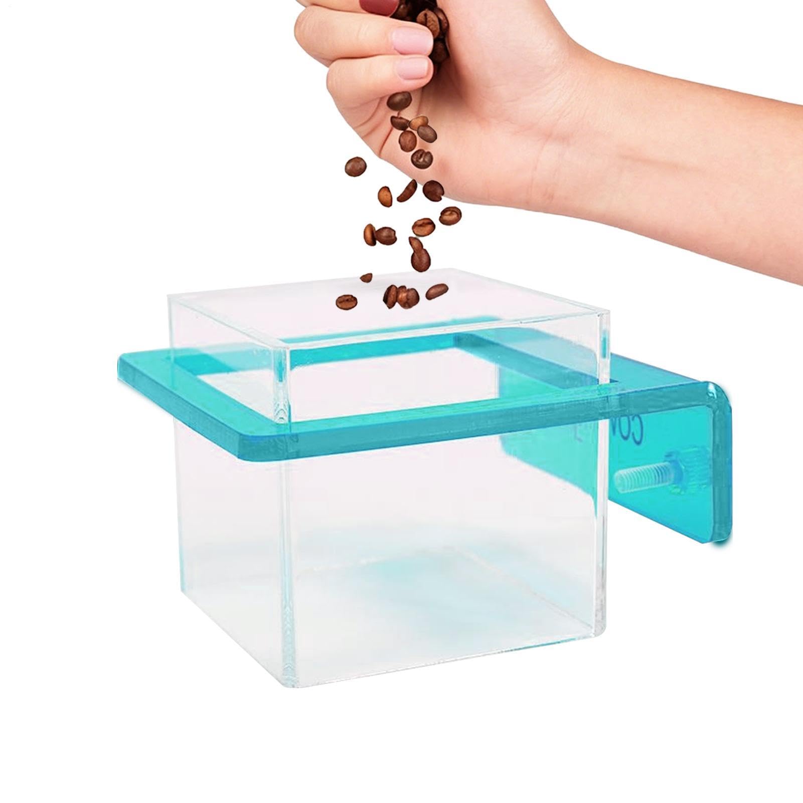 Acuario feeding ring y alimentador flotante con soporte colgante para peces betta y guppys
