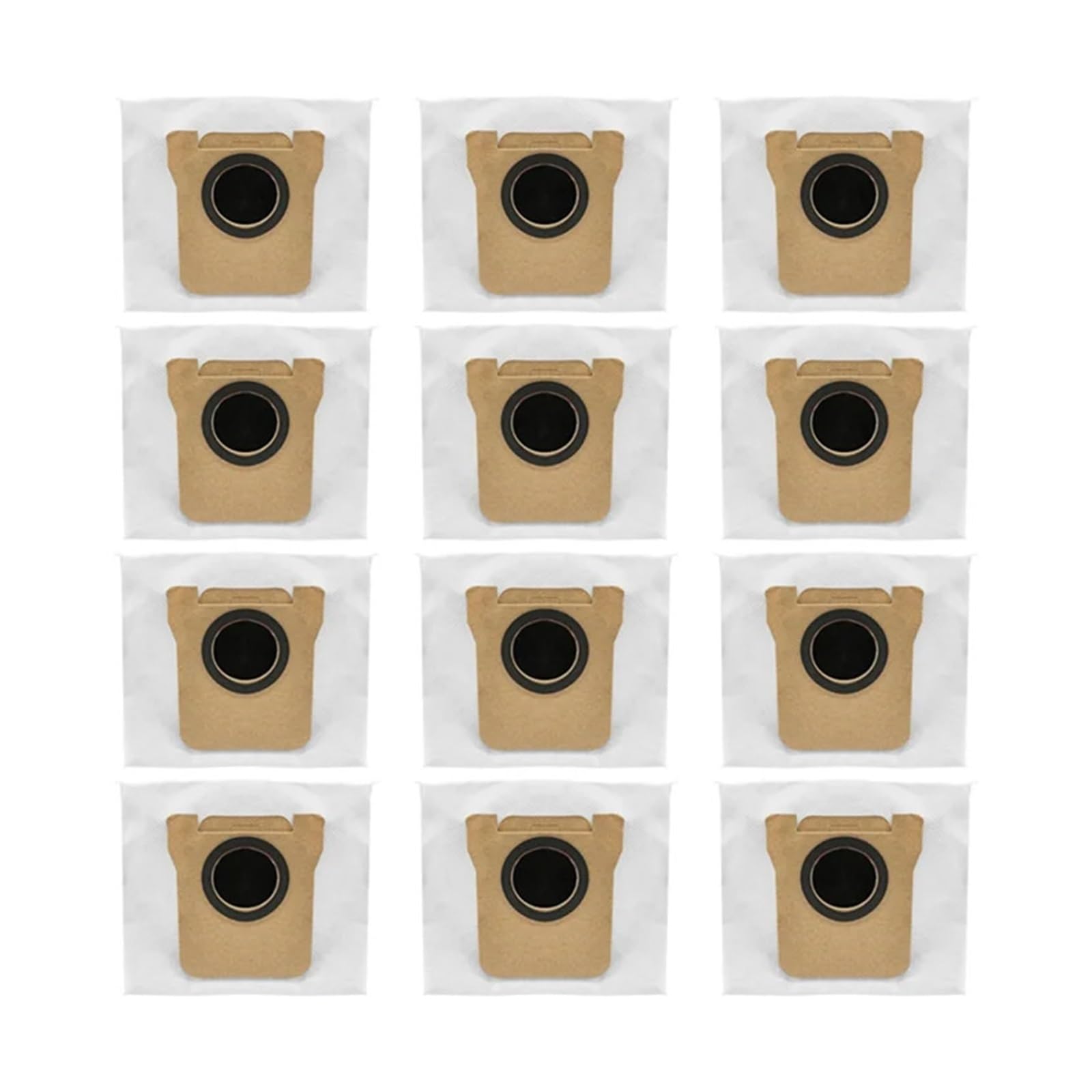 OUNCU Assembly Non-Woven Garbage Dust Bags,Compatible For Xiaomi Mijia M40S / M30S / 5 Pro / 5 C Vacuum Cleaner Parts(12pcs)