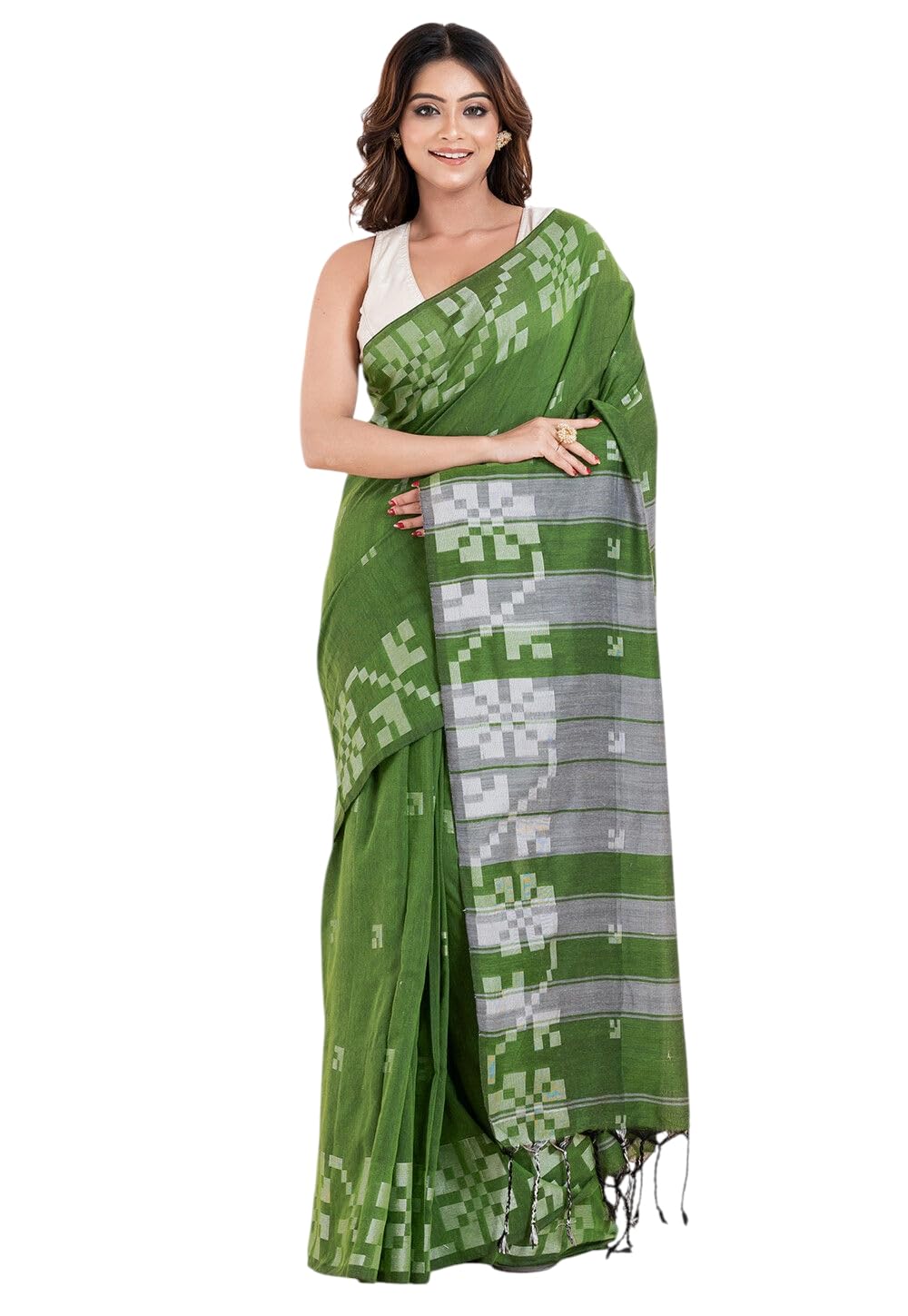 basak creation #27 Pure Cotton Handloom Saree-picture-17