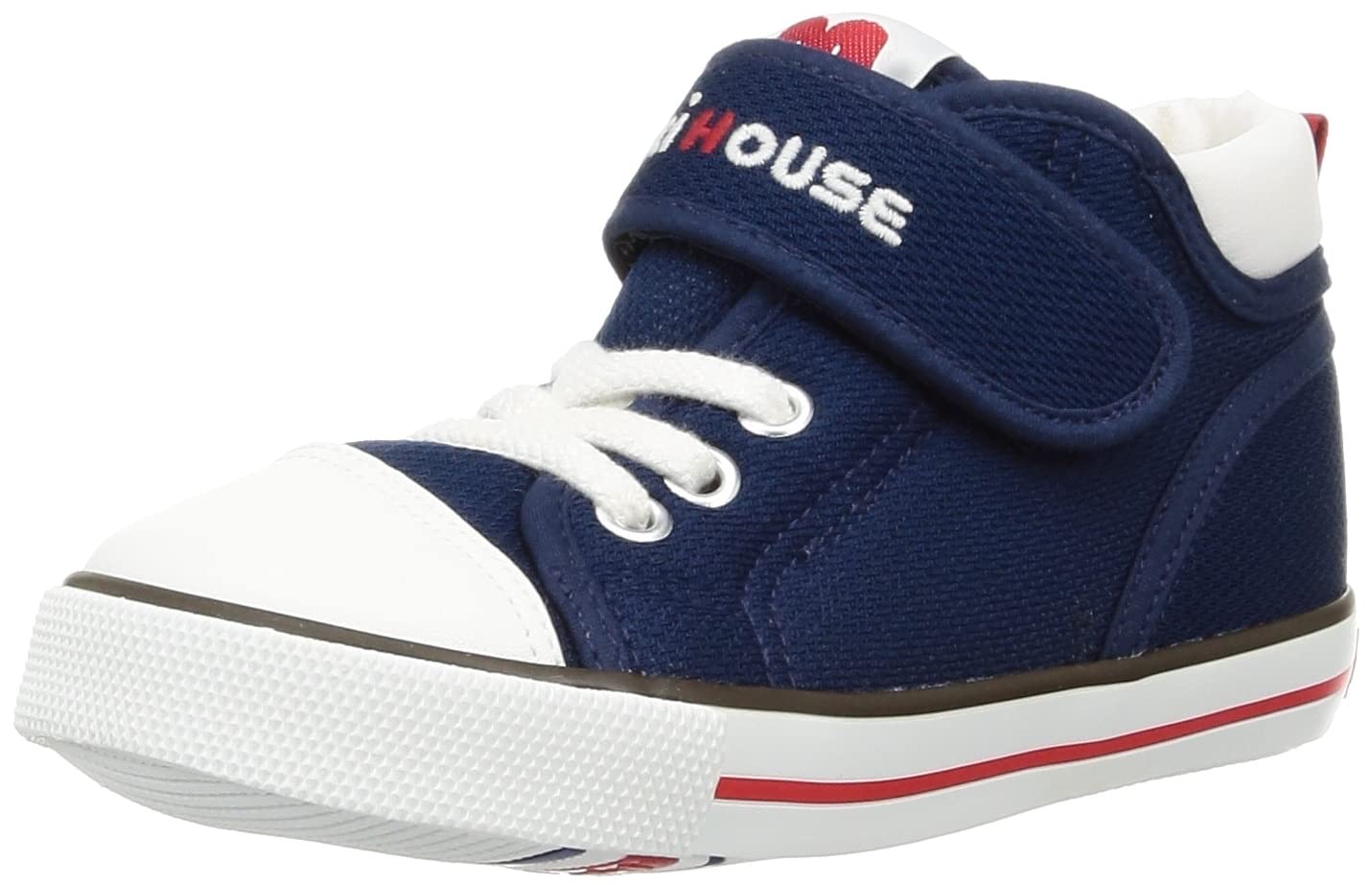 Miki House 10-9468-497 Baby Shoes, navy, 19.0 cm