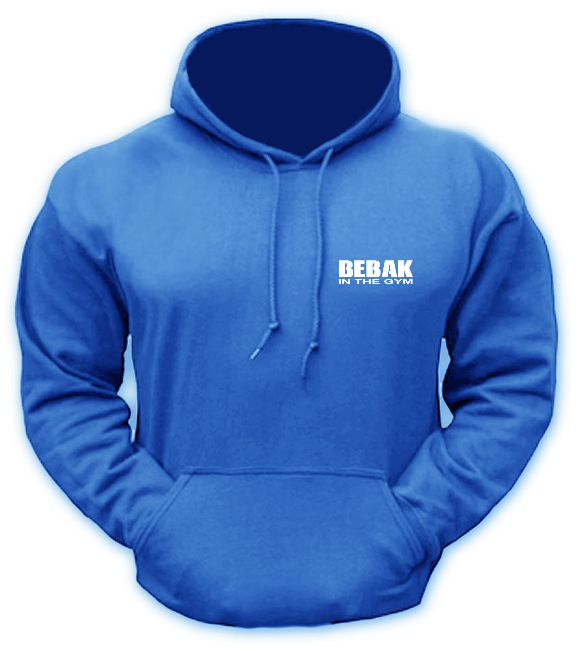 BEBAK Mens Gym Hoodie | Pullover Clothing for Men Bodybuilding Top Sweatshirt T Shirt S M L XL 2XL 3XL 4XL 5XL