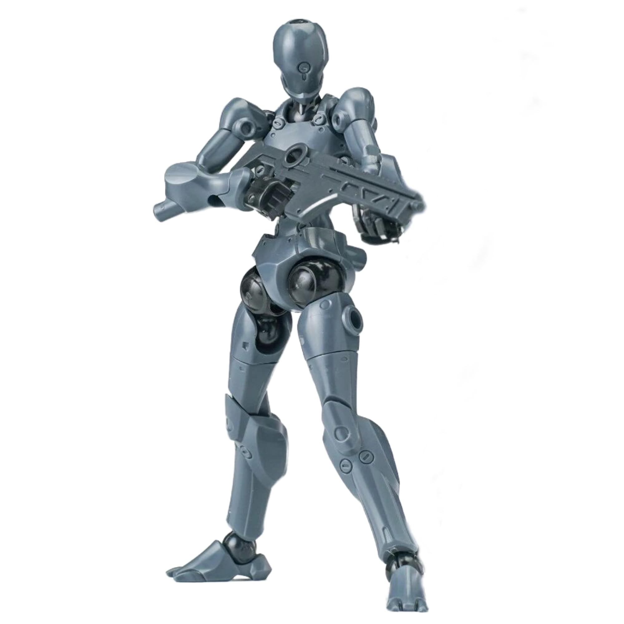 TOYVERSE Sheik Mainland 1/18, Figura Model Kit, A Strong Attack Superhuman Grey, 2 Pieces, Movable Joints, Character Model, from 15 Years